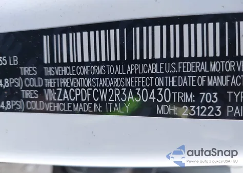 2024 Dodge Hornet R/T from USA, damaged, VIN ZACPDFCW2R3A30430